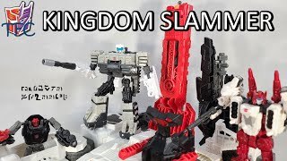 Transformers Review WFC Kingdom Slammer [upl. by Arehc606]