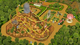 Volcano Coaster  An Epic Launch Coaster Built Around a Volcano [upl. by Terrel954]