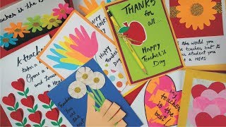 DIY Teachers Day Card  Handmade Teachers day card making idea  Greeting card for Teachers Day [upl. by Carling572]