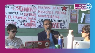 Se realizó una Radio Abierta en la Facultad de Ciencias Sociales 23102024 [upl. by Ardnal]