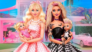 Rock vs Cute Barbie  30 Doll DIYs [upl. by Adriane]