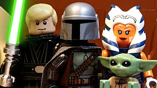 Lego Star Wars Attack of the Cameos The Mandalorian Parody [upl. by Janice]