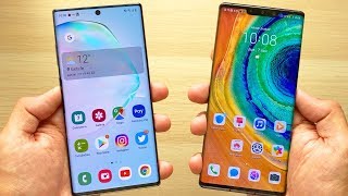 Huawei MATE 30 Pro VS Galaxy NOTE 10 ¿Cuál es el MEJOR ANDROID de 2019 [upl. by Eeliram]