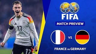 FRANCE vs GERMANY International Friendly Match 2024 Match Preview amp Head to head stats [upl. by Doowle]