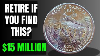 RETIRE IF YOU FIND THIS VERY EXPENSIVE USA STATE QUARTER BECOME A MILLIONAIER [upl. by Erdnoid]