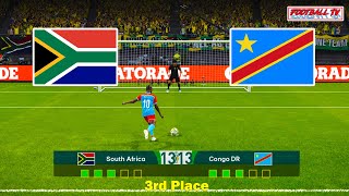 South Africa vs DR Congo  Penalty Shootout 2024  Africa Cup of Nations 2023  PES Gameplay PC [upl. by Lazare995]