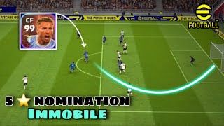 5 ⭐️ Nominating C Immobile Is Beast 🥵 efootball [upl. by Oatis]