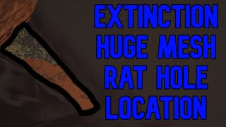 Ark Official How To Mesh Extinction Rat Holes amp Base Locations for PvP  ARK Survival Evolved [upl. by Nylsirk]