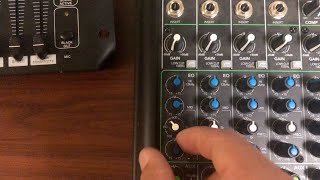 Mixer Basics Part 3  Eliminating Feedback with a Parametric EQ [upl. by Kaasi279]