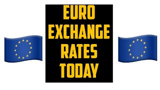 Euro exchange rates today 15 November 2024 [upl. by Vrablik141]