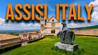 Assisi Italy Walking Tour amp Basilica of Saint Francis [upl. by Atis]