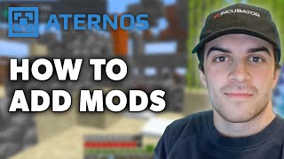 How to Add Mods in Aternos Minecraft Server  Full 2024 Guide [upl. by Brenden]