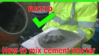 How to mix cement render scratch coat 1st coat undercoat [upl. by Sirk501]