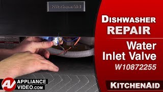 KitchenAid Dishwasher  No Water Coming Into the Unit  Water Inlet Valve Repair and Diagnostic [upl. by Rorrys]