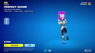 Fortnite Item Shop NEW PERFECT SCORE EMOTE GAMEPLAY January 27th 2024 Fortnite Battle Royale [upl. by Inar]