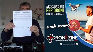 DRONI ASSICURATI con o senza MTOM e con o senza marcatura di CLASSE [upl. by Westmoreland]