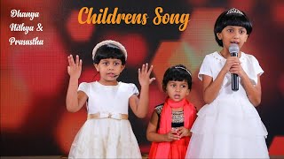 Abednego Shadrach Meshach  Sunday School Song  Dhanya Nithya amp Prasastha [upl. by Henrie]