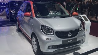 Smart Forfour 2016 In detail review walkaround Interior Exterior [upl. by Fuld]