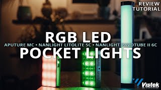 RGB LED Pocket Lights Comparisons amp Usage Ideas [upl. by Eohce945]