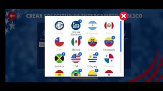 COMO INTERCAMBIAR STICKERS DEL ALBUM VIRTUAL DE LA COPA AMERICA USA 2024 [upl. by Pytlik]