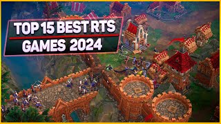 Top 15 Best RTS Games of 2024 [upl. by Auhsot868]