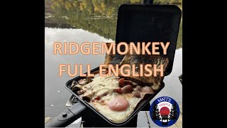 RIDGEMONKEY XL Review Full English Breakfast cooked using the Firebox G2 in an Abandoned Lodge [upl. by Jemy]