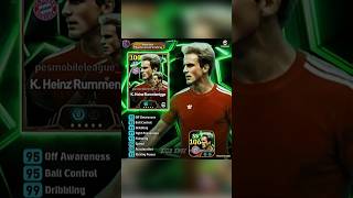 Coming Soon 😱🔥 K Heinz Rummenigge ❤️ Best Player in efootball efoootball shorts efootball2024 [upl. by Lillie402]