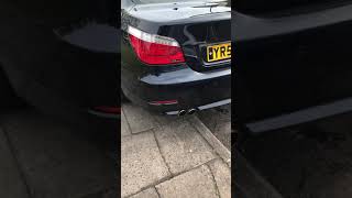 BMW E60 LCI 525D 530D DPF DELETE DOWNPIPE STRAIGHT EXHAUST SOUND [upl. by Gimpel]