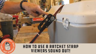 How to Use a Ratchet Strap  Viewers Sound Out [upl. by Ruffin]