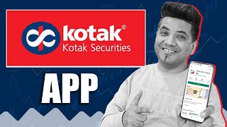 Kotak Securities Trading Demo  Mobile App Review Research Funds Options Chain Stop Loss Order [upl. by Zirtaeb]