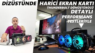 Thunderbolt Harici Ekran Kartı ile Dizüstünde İnanılmaz Performans [upl. by Ttihw]