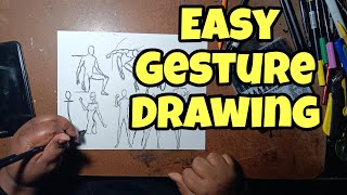 Gesture Drawing Practice For Beginners gesturedrawing artlessons superheroes [upl. by Rollins]