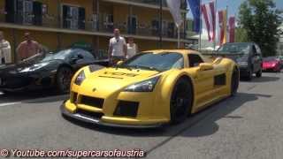 Gumpert Apollo S  Loud Sounds and Accelerations [upl. by Adnawaj]