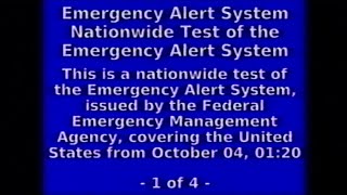 Nationwide Test of the Emergency Alert System EASEAN ComcastPBS [upl. by Symons84]