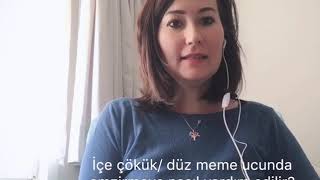 İçe çökükdüz meme ucunda emzirmeye nasıl yardım edilir [upl. by Ellasal]