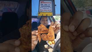 Flowers 3 Way Combo 🐟🍗🍤 fishdinner redsnapper prawns chicken viralvideo viralshorts viral [upl. by Cobb]