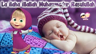 La ilaha illallah Muhammadur Rasulullah Naat amp Beautiful Babies Sleeping  Kids Poem  YouQaria [upl. by Fransen]