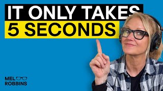 THE 5 SECOND RULE That Can Change Your Life  Mel Robbins [upl. by Enamart]