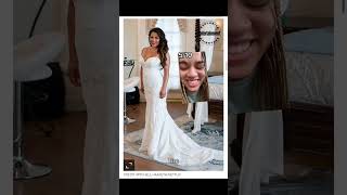 Husband rates wedding dresses from Love is Blind brides 😬 loveisblind weddingdress [upl. by Jeggar]