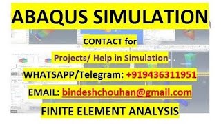 Analysis of RCC Beam with CFRP Wrapping in Abaqus  Modelling and analysis [upl. by Caves510]