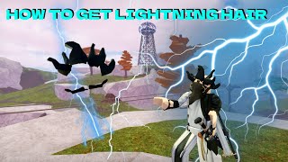 How to get the Lightning Hair  The Wild West Roblox Halloween Event 2023 [upl. by Brunhilda687]