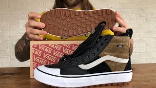 Vans Sk8Hi MTE 20 DX  Dirt  True White  Unboxing  On Feet [upl. by Goetz444]