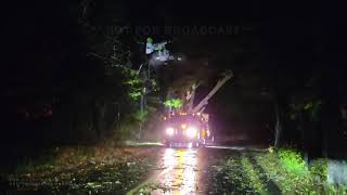 10272021 Scituate MANoreaster Massive Waves trees down power outages [upl. by Fay171]