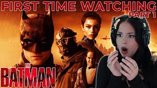 I WAS NOT EXPECTING THIS TYPE OF MOVIE  The Batman Part 1  FIRST TIME WATCHING  REACTION [upl. by Mercy850]