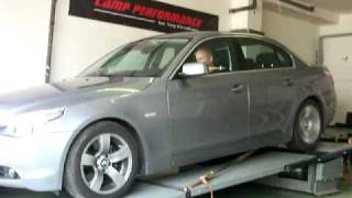 BMW E60 530D Dyno tuning [upl. by Tekcirc]