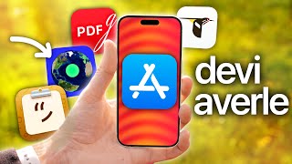 5 APP iPhone INCREDIBILI che DEVI SCARICARE SUBITO 📱🔥 [upl. by Akimit829]