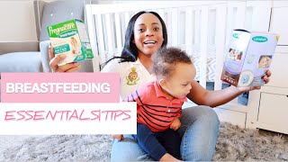 BREASTFEEDING MUST HAVES  TIPS [upl. by Edora]