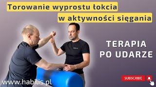 🔥 TERAPIA PO UDARZE  torowanie WYPROSTU ŁOKCIA🎯 [upl. by Rhpotsirhc]