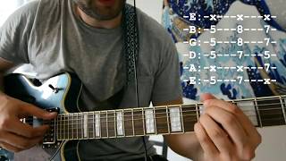 Soulful  Lindecis  Guitar Loop  Tutorial Stems  Tabs Free [upl. by Atilem892]