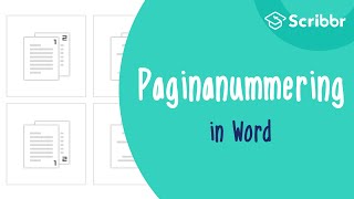 Paginanummering in je scriptie in Word [upl. by Molahs]